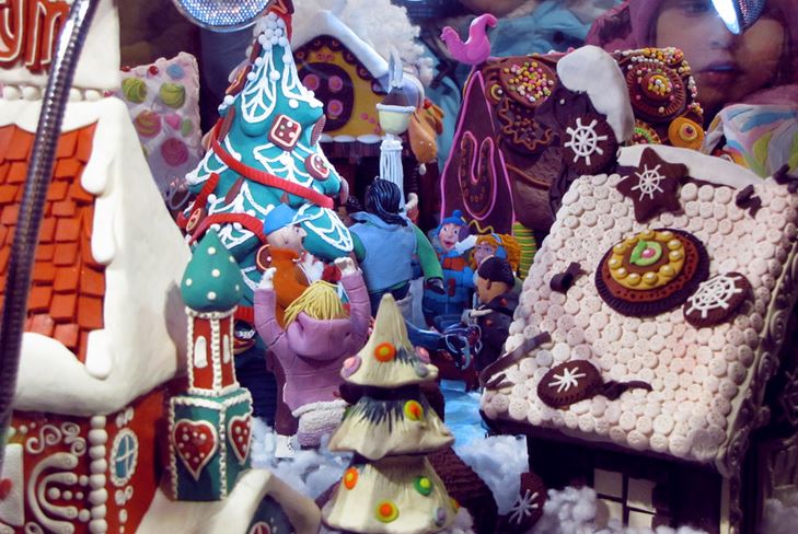 Barnas håndverk laget av plasticine til nyttår: foto mesterklasse