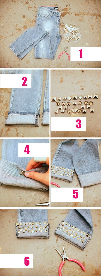 Hvordan lage jeans fra shorts