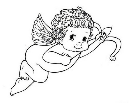 Hvordan tegne Cupid