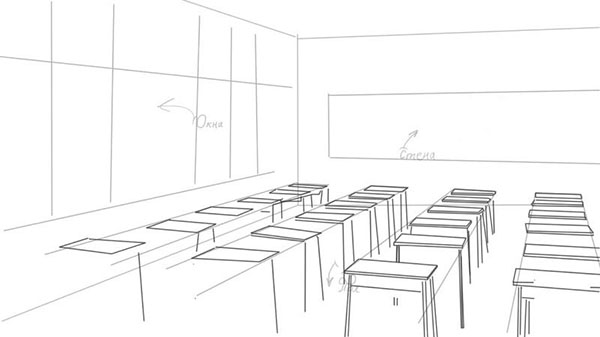 Hvordan tegne en skole, lærere