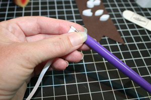 Quilling postkort av egne hender