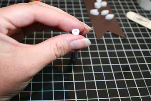 Quilling postkort av egne hender