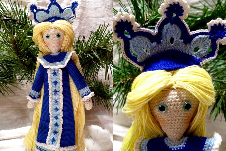 Hvordan lage julemannen og snøpiken med egne hender: foto mesterklasse