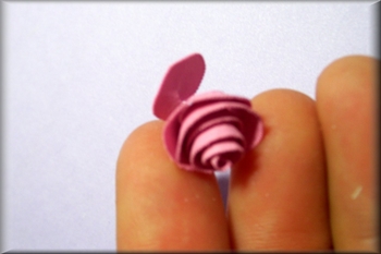 quilling av roser 