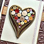 quilling hjerte
