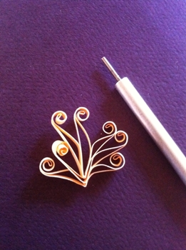 Quilling juledekorasjoner 