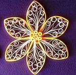 Quilling juledekorasjoner 