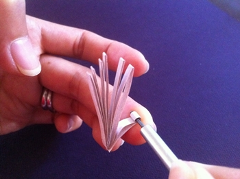 Quilling juledekorasjoner 
