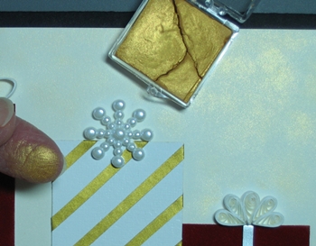 Quilling nyttårs kort