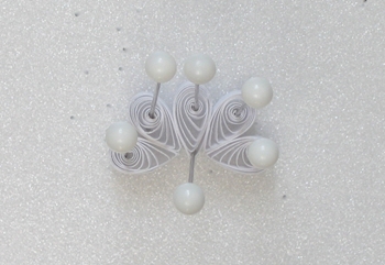 Quilling nyttårs kort