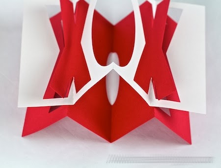 Vi lager en vakker volumetrisk valentine 14. februar - en mesterklasse med et bilde