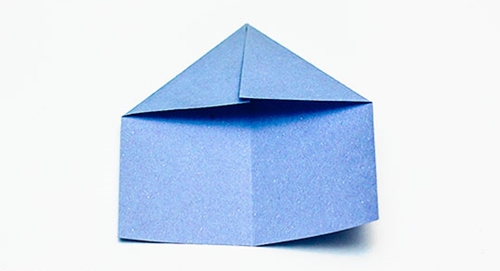 Hvordan lage en origami blomst med egne hender