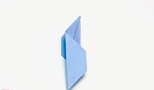 Hvordan lage en origami blomst med egne hender
