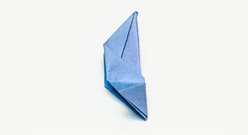 Hvordan lage en origami blomst med egne hender