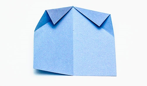Hvordan lage en origami blomst med egne hender