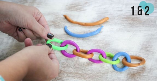 Hvordan lage et kjede av polymer leire egne hender