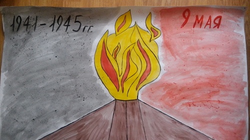 Stengazet 9. mai med egne hender - en mesterklasse med bilder og videoer