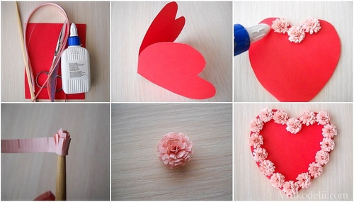Hvordan lage en valentine med egne hender