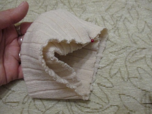 Varm fleece samlet for en hund