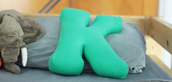 Pillow-brev med egne hender