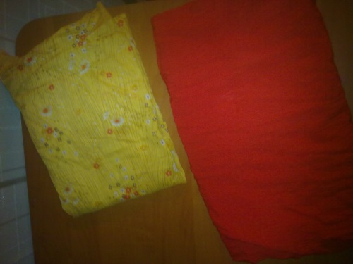 Pillow-brev med egne hender