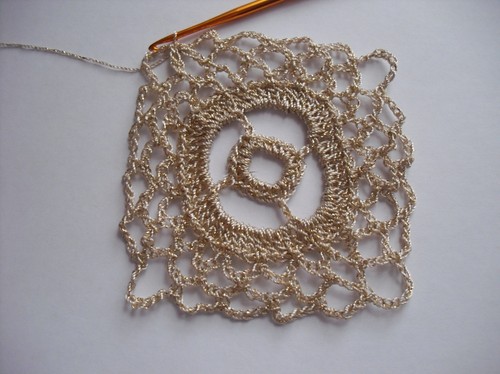 Openwork bolero til sommerheklet