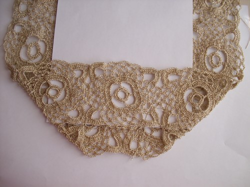 Openwork bolero til sommerheklet