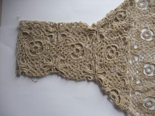 Openwork bolero til sommerheklet