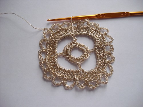 Openwork bolero til sommerheklet
