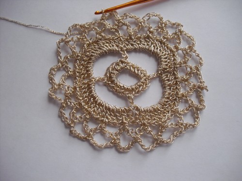 Openwork bolero til sommerheklet