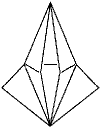 Klassisk kran origami