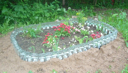 Blomstflasker fra plastflasker