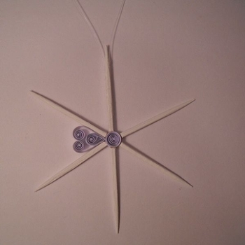 Quilling snøfnugg