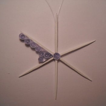 Quilling snøfnugg