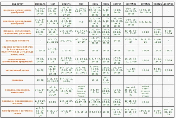 Lunar kalender av hagebruk gartner i august 2015
