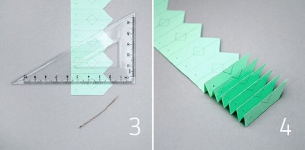 Vakre snøfinger for nyttår 2017 med egne hender av papir - diagrammer og bilder i faser. Master klasser for barn på store snøflak i origami teknikk