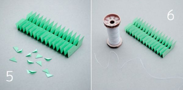 Vakre snøfinger for nyttår 2017 med egne hender av papir - diagrammer og bilder i faser. Master klasser for barn på store snøflak i origami teknikk