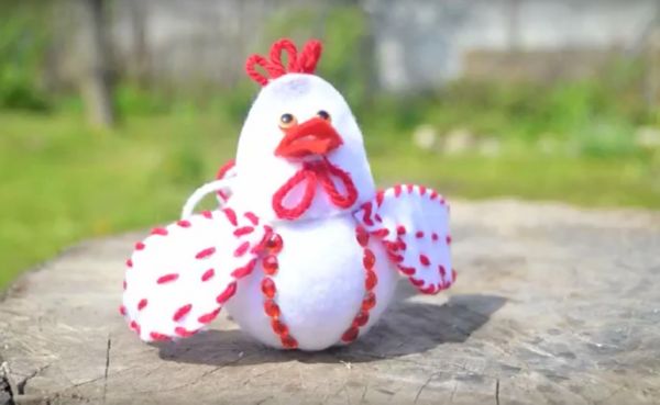 Rooster med egne hender