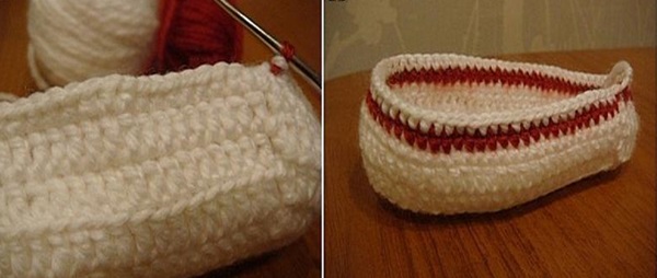 Hekle booties med trinnvis beskrivelse for nybegynnere
