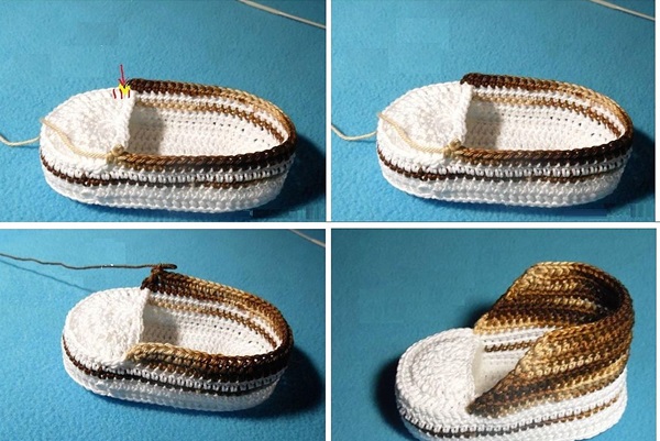 Hekle booties med trinnvis beskrivelse for nybegynnere