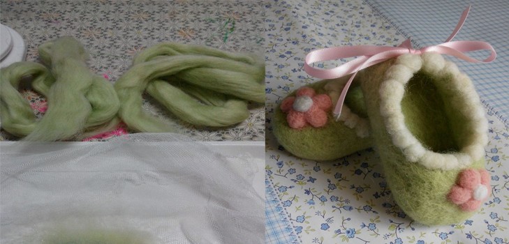 En gave til det nye året med sine egne hender: felting pinets, master class med bilde