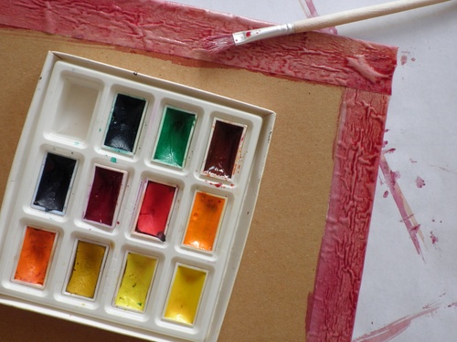 Scrapbooking: En håndlaget 9 mai med egne hender på skolen