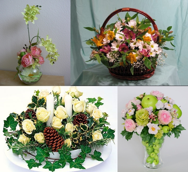 Floristisk sammensetning av blomster med egne hender