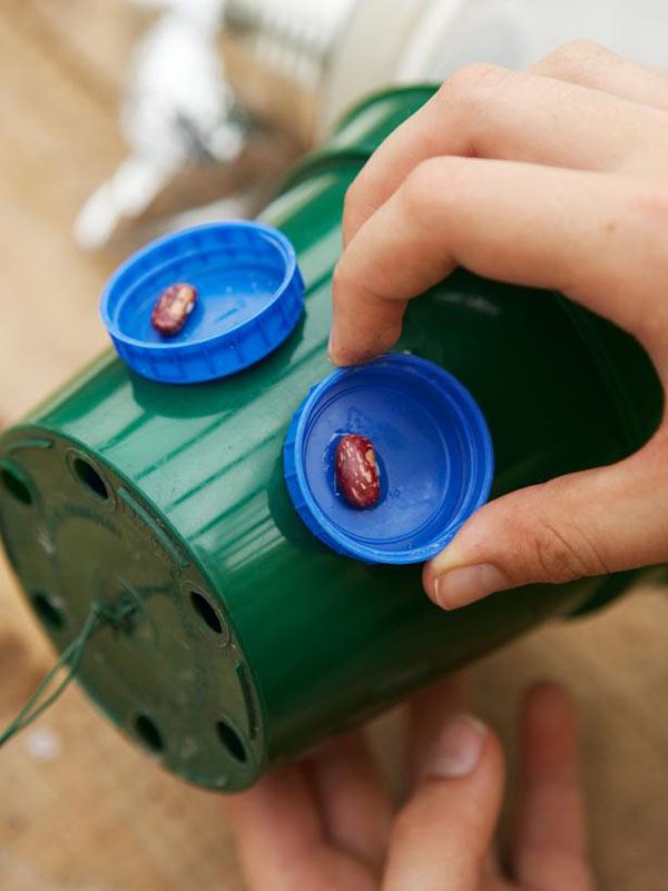 Nytt håndverk fra plastflasker med egne hender til hage og frukthage