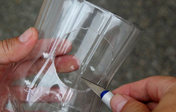 Nytt håndverk fra plastflasker med egne hender til hage og frukthage
