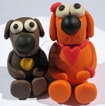 Håndverk fra plasticine for barn med egne hender