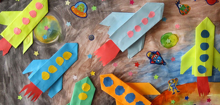 Håndverk for kosmonautisk dag