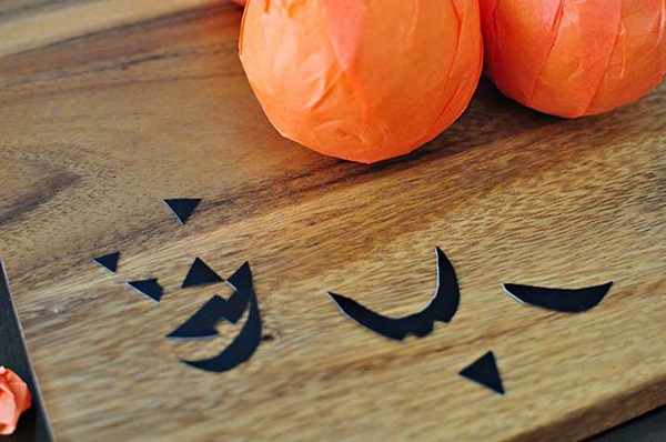 Håndverk for barn på Halloween