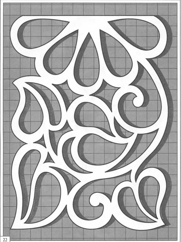 Skjæringstråd (openwork) og stenciler