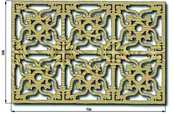 Skjæringstråd (openwork) og stenciler